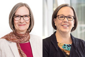 Jacinthe Pepin et Line Beaudet.